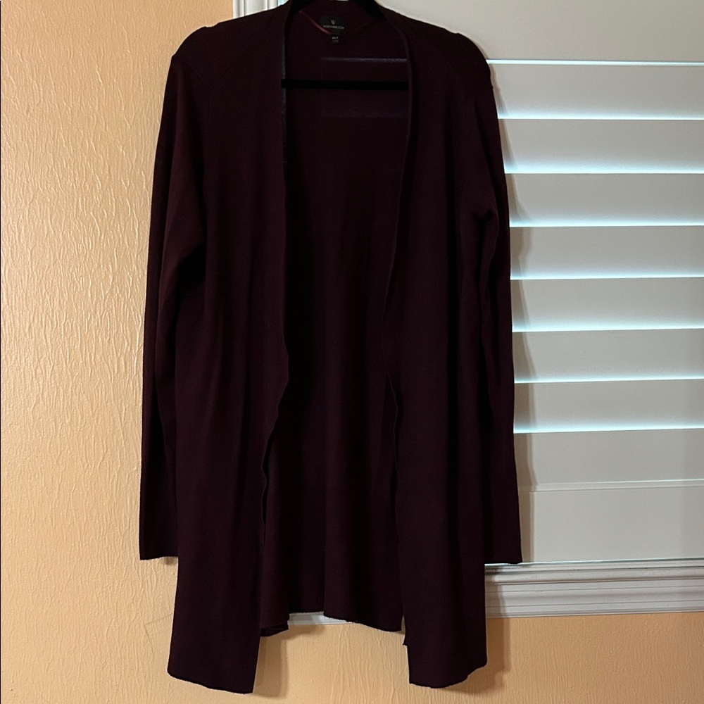Worthington Deep Burgundy Women's Cardigan